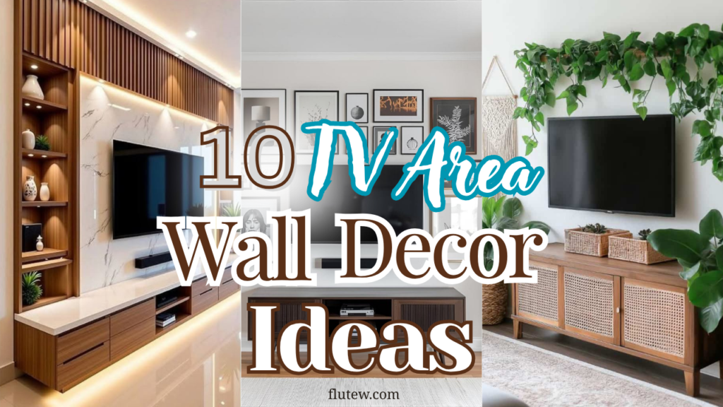 10 Stunning Wall Decor for TV Area Ideas