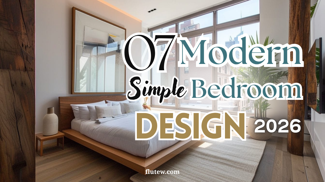 Modern Simple Bedroom Design: 7 Ways to Create Your Dream Space - flutew