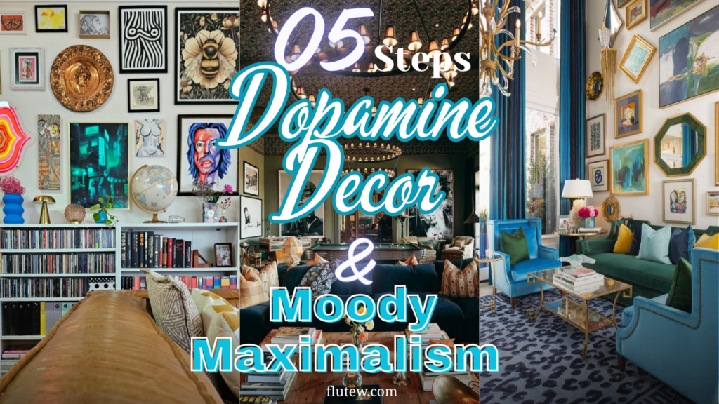Dopamine Decor & Moody Maximalism: 5 Steps to a Joyful, Bold Home