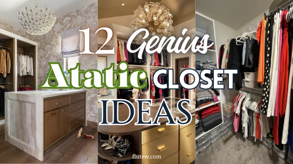 10 Genius Attic Closet Ideas to Master Your Awkward Angled Ceilings