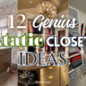 10 Genius Attic Closet Ideas to Master Your Awkward Angled Ceilings